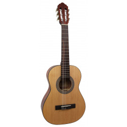 Cort AC50 BOP - Naturel Pores Ouverts - Guitare classique 1/2