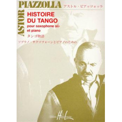 Histoire du tango - Astor Piazzolla - Saxophone Sib et piano