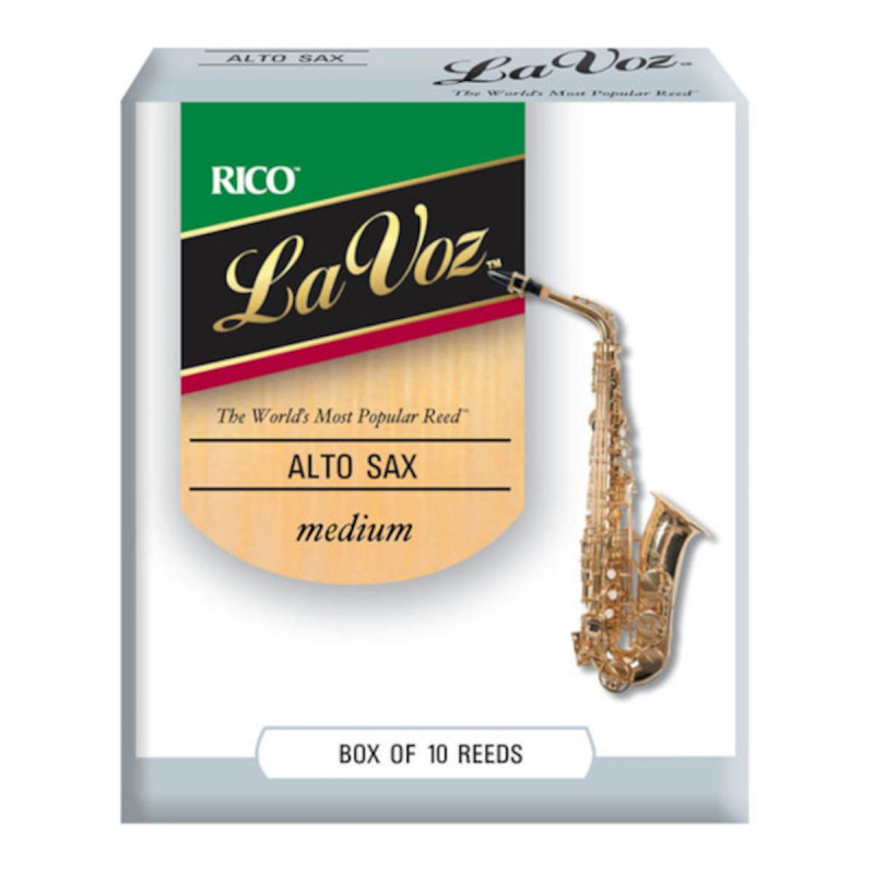 D'Addario La Voz medium - saxophone alto - Boîte de 10 anches