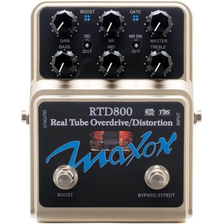Maxon RTD-800 Real Tube Overdrive/Distortion - Overdrive guitare
