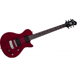 Hagstrom Ultra Swede Essential - Dégradé cerise transparent - Guitare électrique