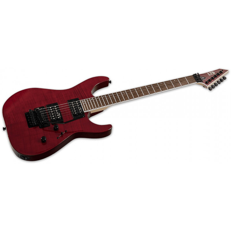 LTD M200 - Rouge transparent - guitare électrique