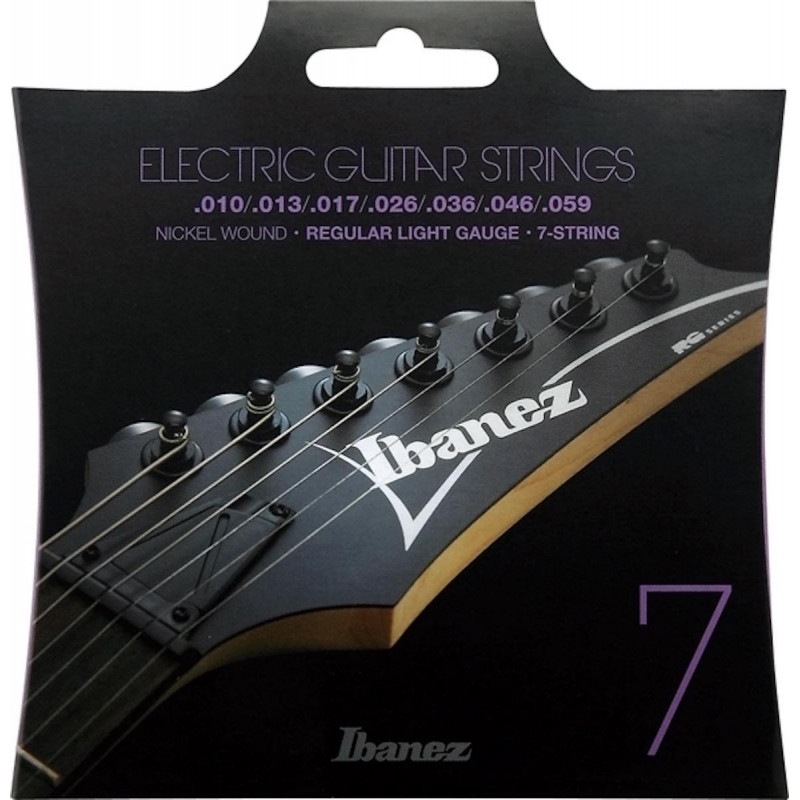 Ibanez IEGS71 - Cordes guitare électrique 7 cordes - light - 10-59