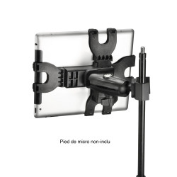 Adam Hall Stands SMS 14 PRO -  Support pied de micro pour iPad