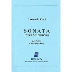 Sonata in Re maggiore - Leonardo Vinci - Flûte et piano