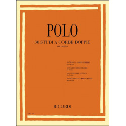 30 Études à cordes doubles pour violon - Enrico Polo