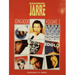 Jean-Michel Jarre Song book Volume 2 - Partition synthétiseur