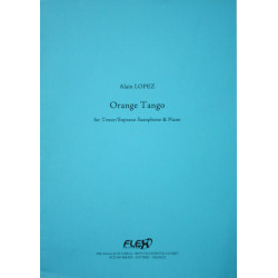 Orange Tango - Alain Lopez - Saxophone et piano