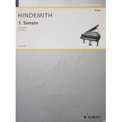 Sonate 1. La - Hindemith - Piano