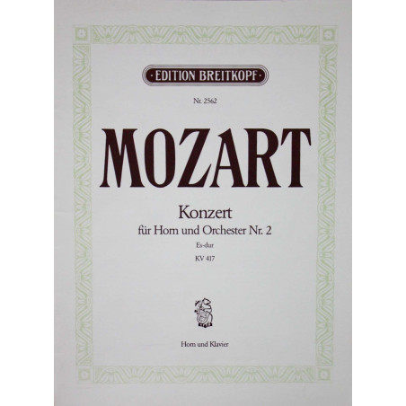 Mozart - Konzert fur Horn and Orchester N°2