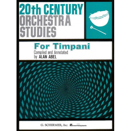 Orchestra studies for timpani - Alan Abel - Timbales