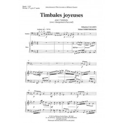 Timbales joyeuses - S. Calcoen M. Niereberger - 3 timbales et piano