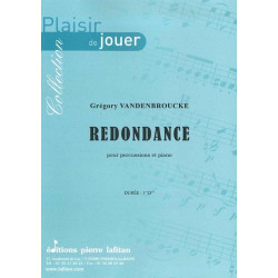 Redondance - Gregory Vandenbroucke - Percussions et Piano