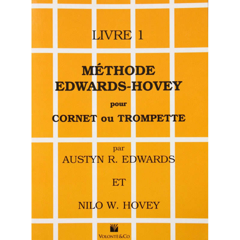 Méthode Edwards-Hovey pour cornet ou trompette - Livre 1