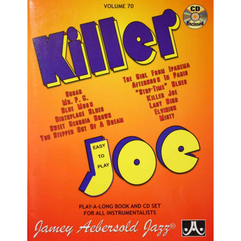 Jazz play along - Killer - volume 70 (+ audio)