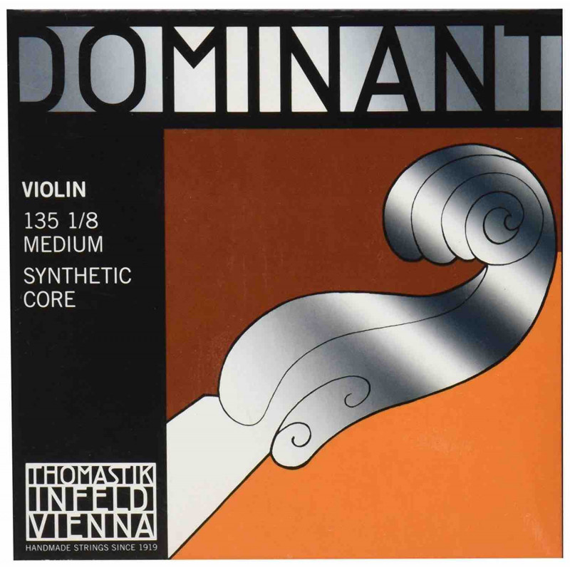 Thomastik dominant 135 1/8 - Jeu Cordes Violon 1/8 - medium Thomastik dominant 135 1/8 - Jeu Cordes Violon 1/8 - medium