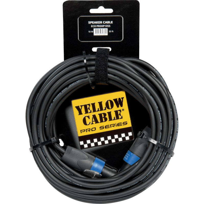 Yellow Cable PROHP10SS - Câble Speakon/Speakon 10m