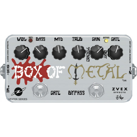 Zvex Effects Box Of Metal Vexter - Distorsion guitare