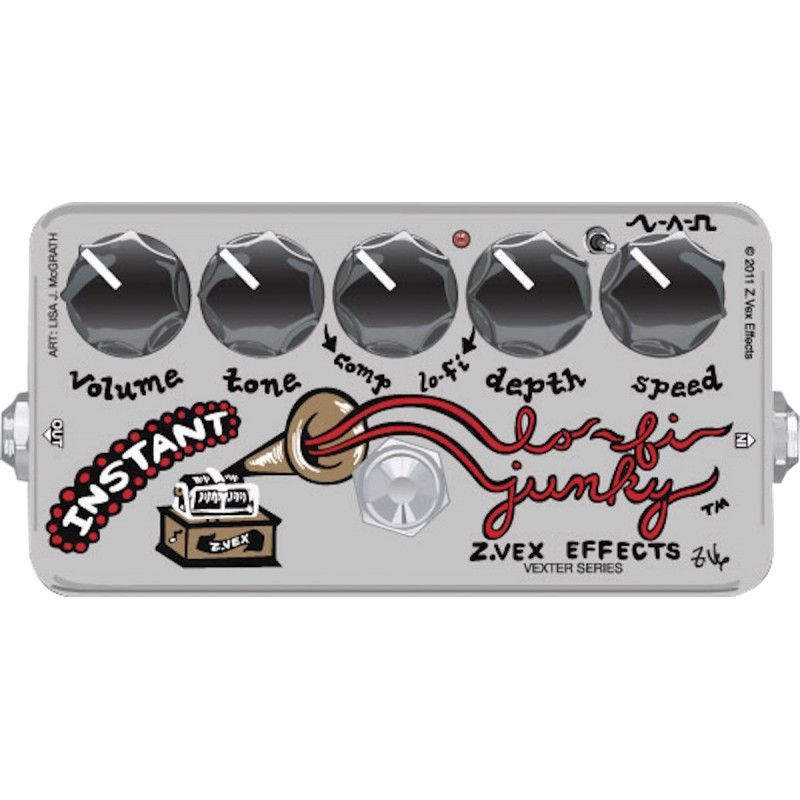 Zvex Effects Instant Lo-Fi Junky Vexter - Multi-modulation guitare Zvex Effects Instant Lo-Fi Junky Vexter - Multi-modulation guitare