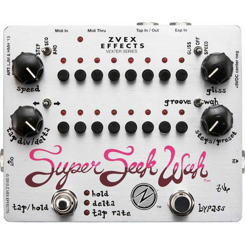 Zvex Effects Super Seek Wah Vexter - Wah Wah guitare