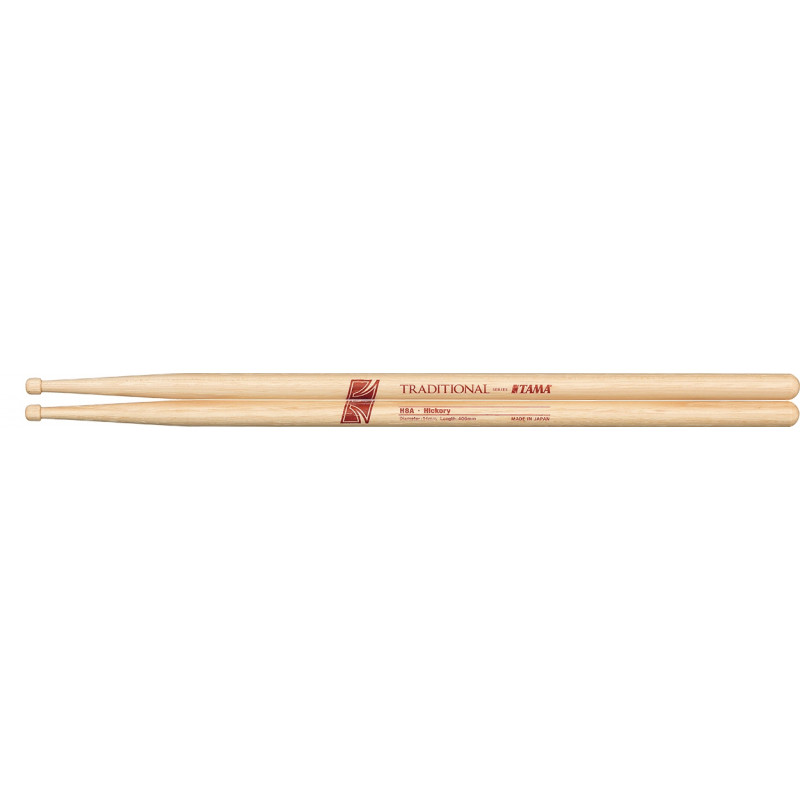 TAMA H8A - Paire de baguettes Traditional series - American Hickory
