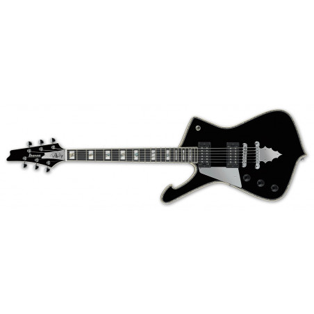 Ibanez PS120L BK - gaucher - noire - Guitare électrique Paul Stanley (+ housse)