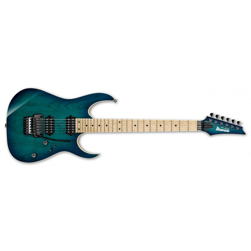 Ibanez Prestige RG652AHM-NGB -  Nebula Green Burst - guitare électrique (+ étui)