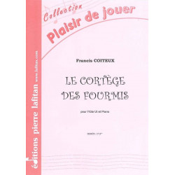 Le cortege des fourmis - Francis Coiteux - Flûte Ut et piano