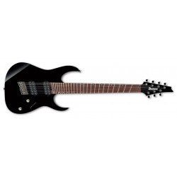 Ibanez RGMS7-BK - noire - Guitare électrique - 7 cordes - multi diapason