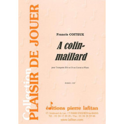 A Colin-Maillard pour Trompette Sib ou Ut ou cornet et piano - Francis Coiteux