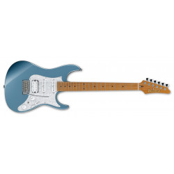 Ibanez AZ2204-ICM Prestige - Ice Blue Metallic - Guitare électrique (+ étui)