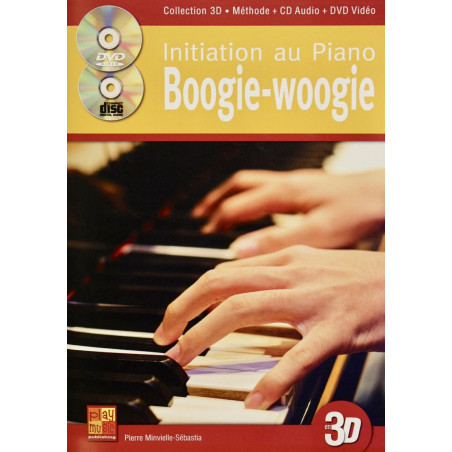 Initiation au Piano Boogie-Woogie - Minvielle Sébastia (+ audio + video )