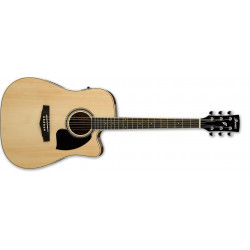 Ibanez PF15ECE-NT Naturelle brillante - Guitare électro-acoustique