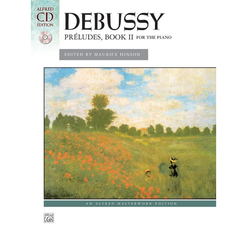 Préludes Book 2 - Claude Debussy - Piano (+ audio)