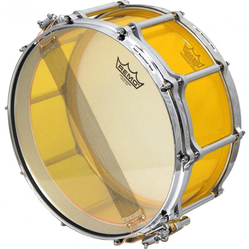 Pearl CRB1465SC-732 - Caisse claire série Crystal Beat - Tangerine Glass 14x6.5"