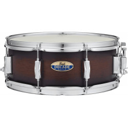 Pearl DMP1455SC-260 - Caisse claire série Decade Maple - Satin Brown Burst 14x5.5"