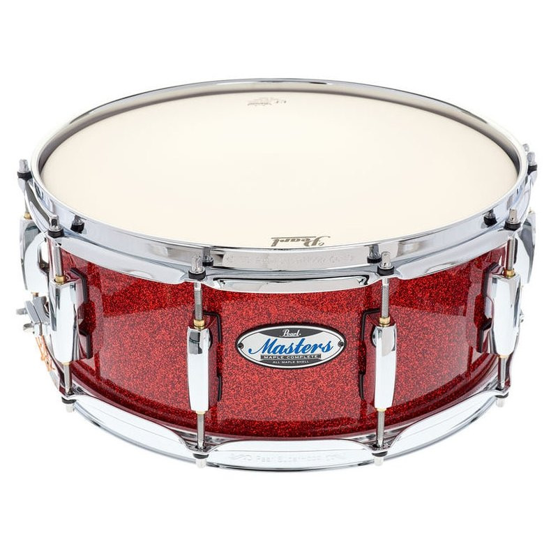 Pearl MCT1455SC-319 - Caisse claire série Masters Maple Complete - Inferno Red Sparkle 14x5.5"