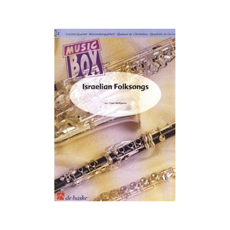 Israelian folksongs - Coen Wolfgram - Quatuor de clarinettes