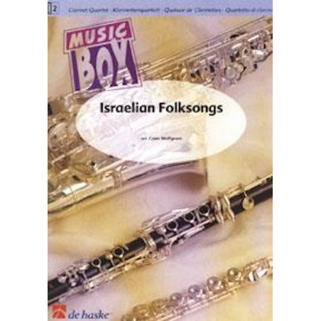 Israelian folksongs - Coen Wolfgram - Quatuor de clarinettes