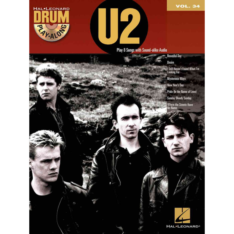Drum Play-Along Volume 24 - U2 (+ audio)