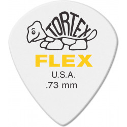 Dunlop 466R073 - Médiator Tortex Flex Jazz III XL - 0.73 mm