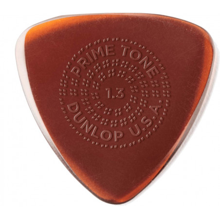 Dunlop 516R130 - Médiator Primetone small triangle grip - 1.3 mm