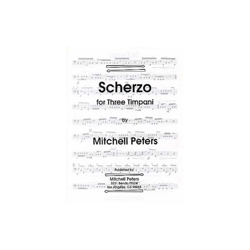 Scherzo pour trois Timbales - Mitchell Peters