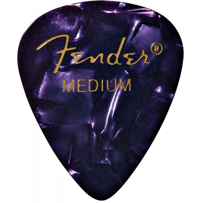 Pack 3 Médiator Fender 351 - Médium - Purple Moto