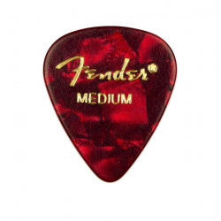 Pack 3 Médiators Fender 351 - Médium - Red Moto