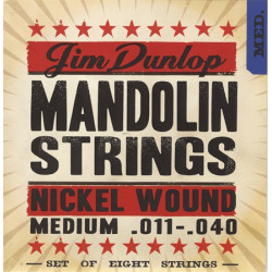 Dunlop DMN1140 - Jeu de cordes mandoline - Medium 11-40