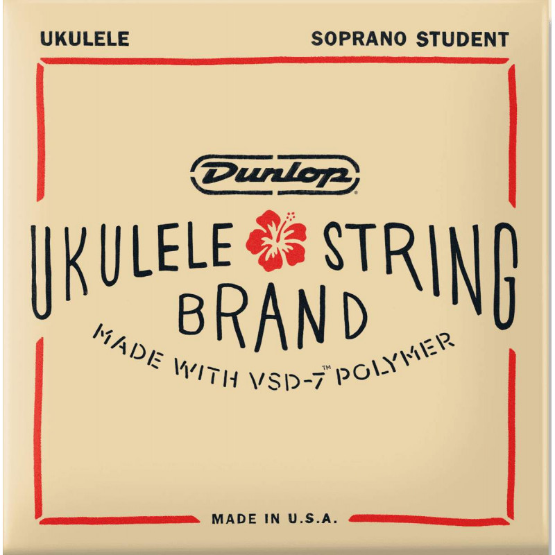 Dunlop DUQ201 - Jeu de cordes Ukulélé Soprano