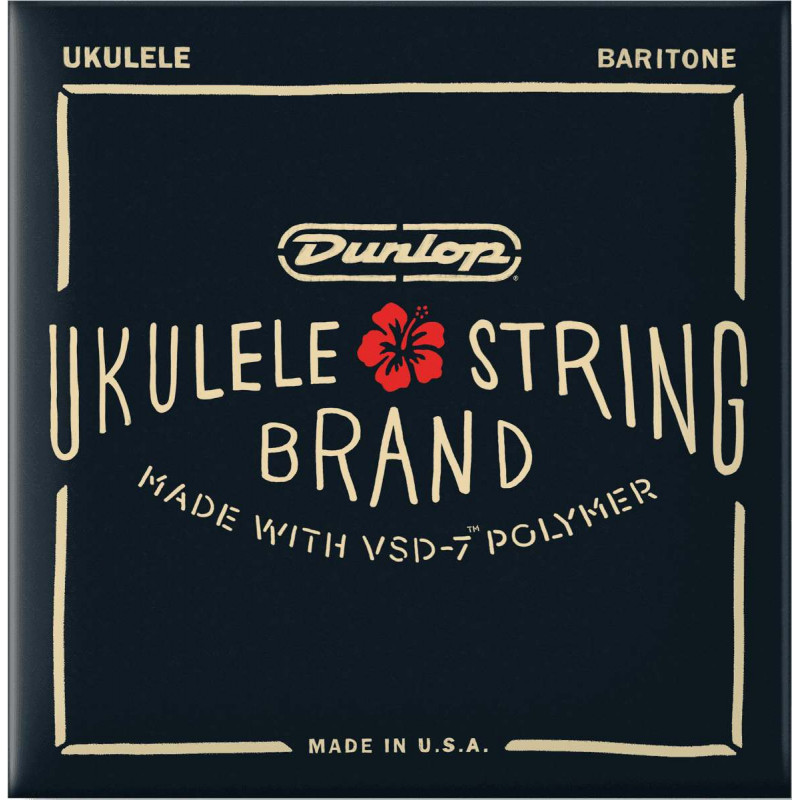 Dunlop DUQ304 - Jeu de cordes Ukulélé Bariton