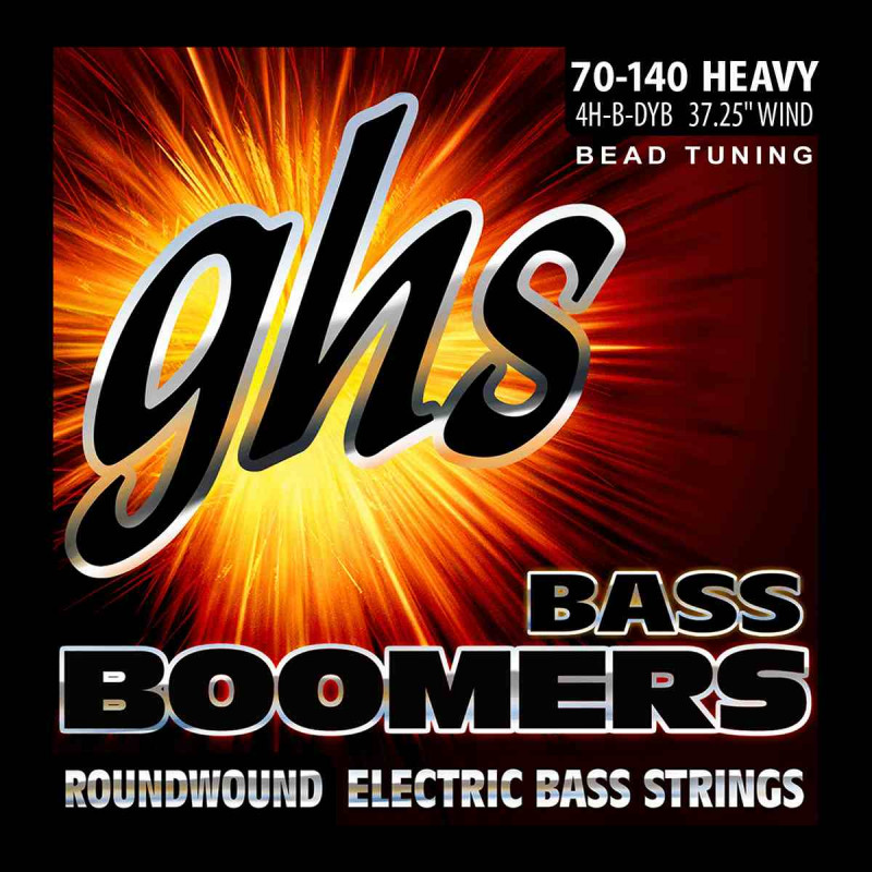 GHS 4H-B-DYB - Jeu de cordes Basse Boomers - Heavy 70-140