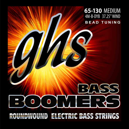 GHS 4M-B-DYB - Jeu de cordes Basse Boomers - Medium 65-130